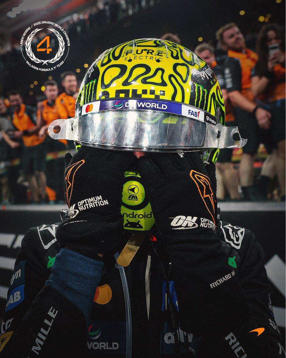 Lando Norris, 2025 Formula 1 World Champion